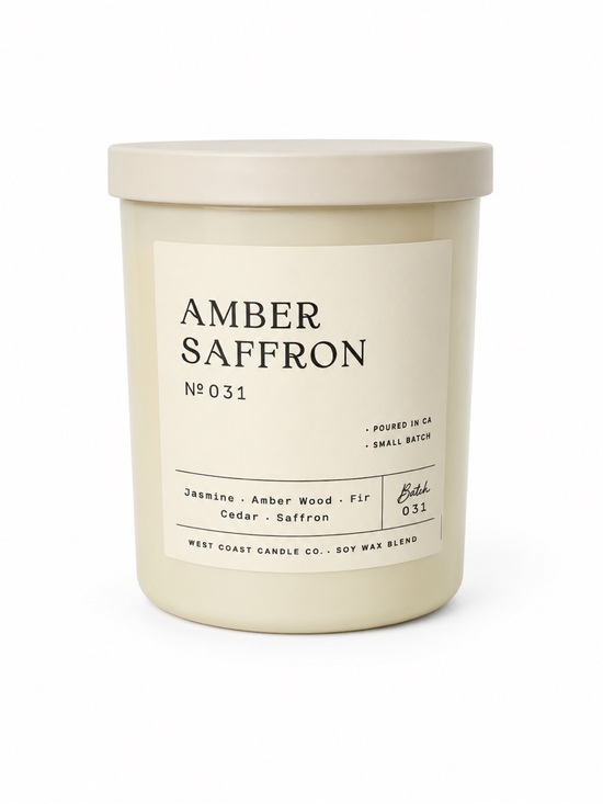 Other - Amber Saffron No. 031 Scented Candle - Cream